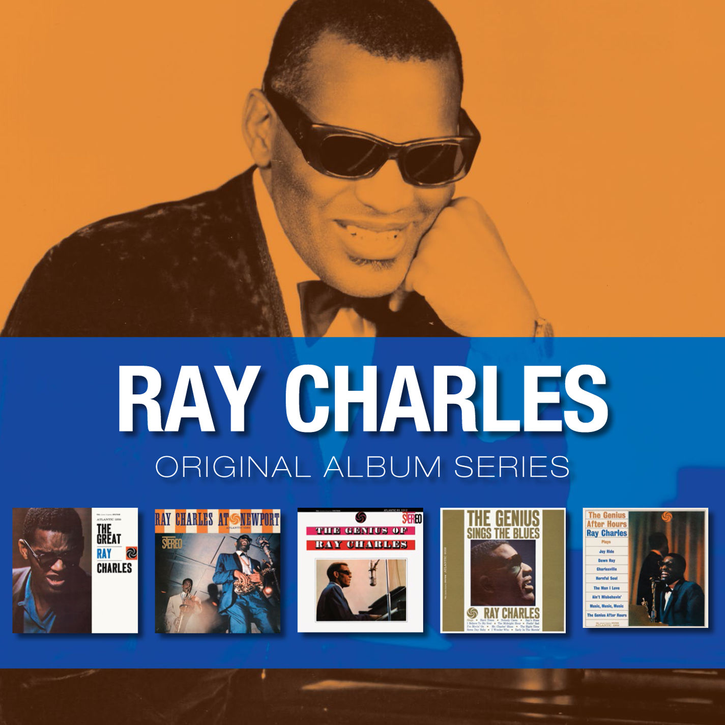 Ray Charles – Original Album Series【44.1kHz／16bit】法国区-OppsUpro音乐帝国