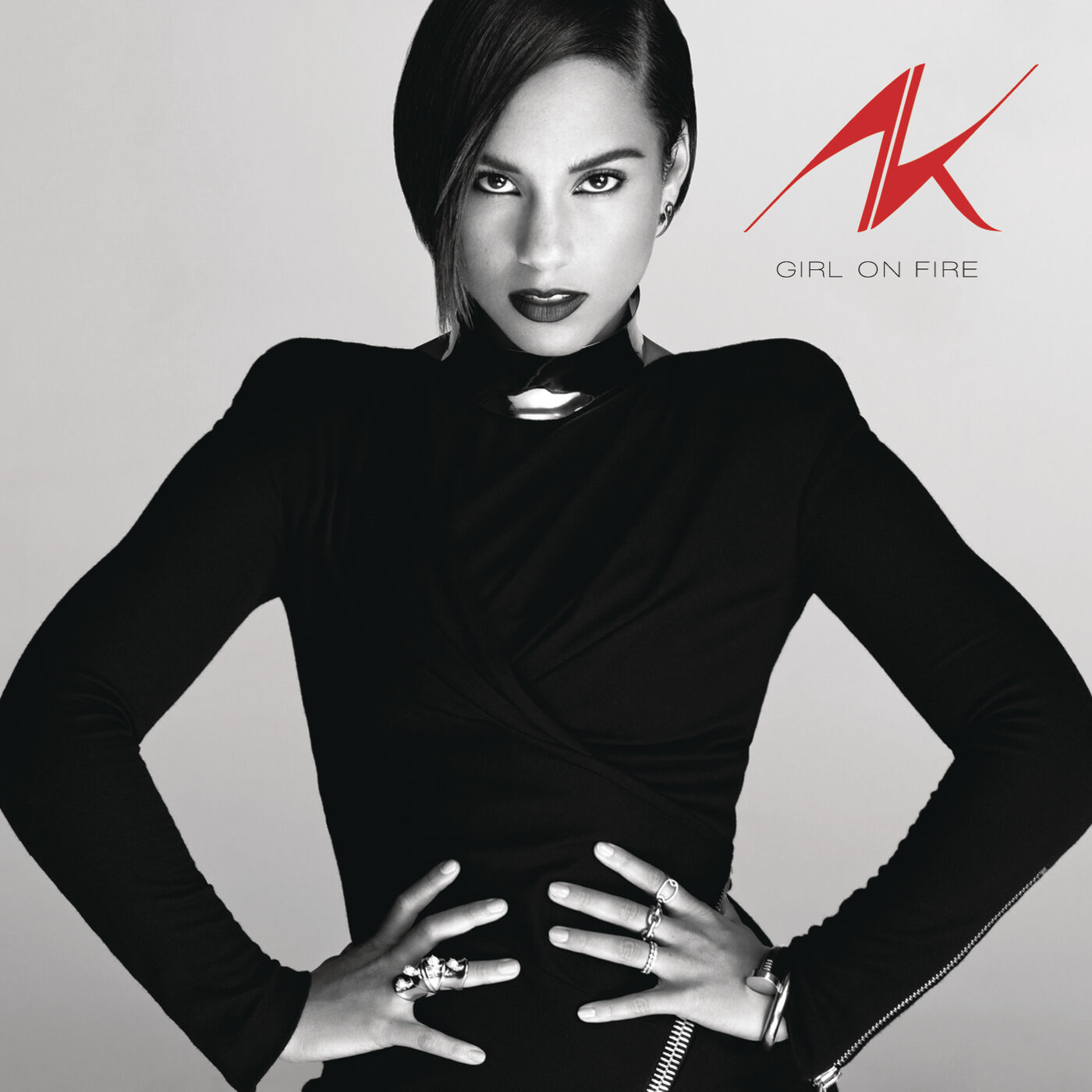 Alicia Keys – Girl On Fire【44.1kHz／24bit】美国区-OppsUpro音乐帝国