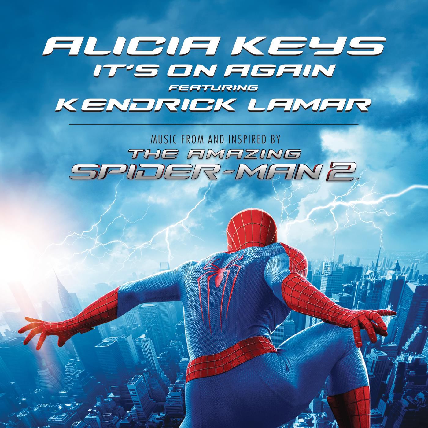 Alicia Keys – It＇s On Again (From The Amazing Spider-Man 2 Soundtrack)【44.1kHz／16bit】美国区-OppsUpro音乐帝国