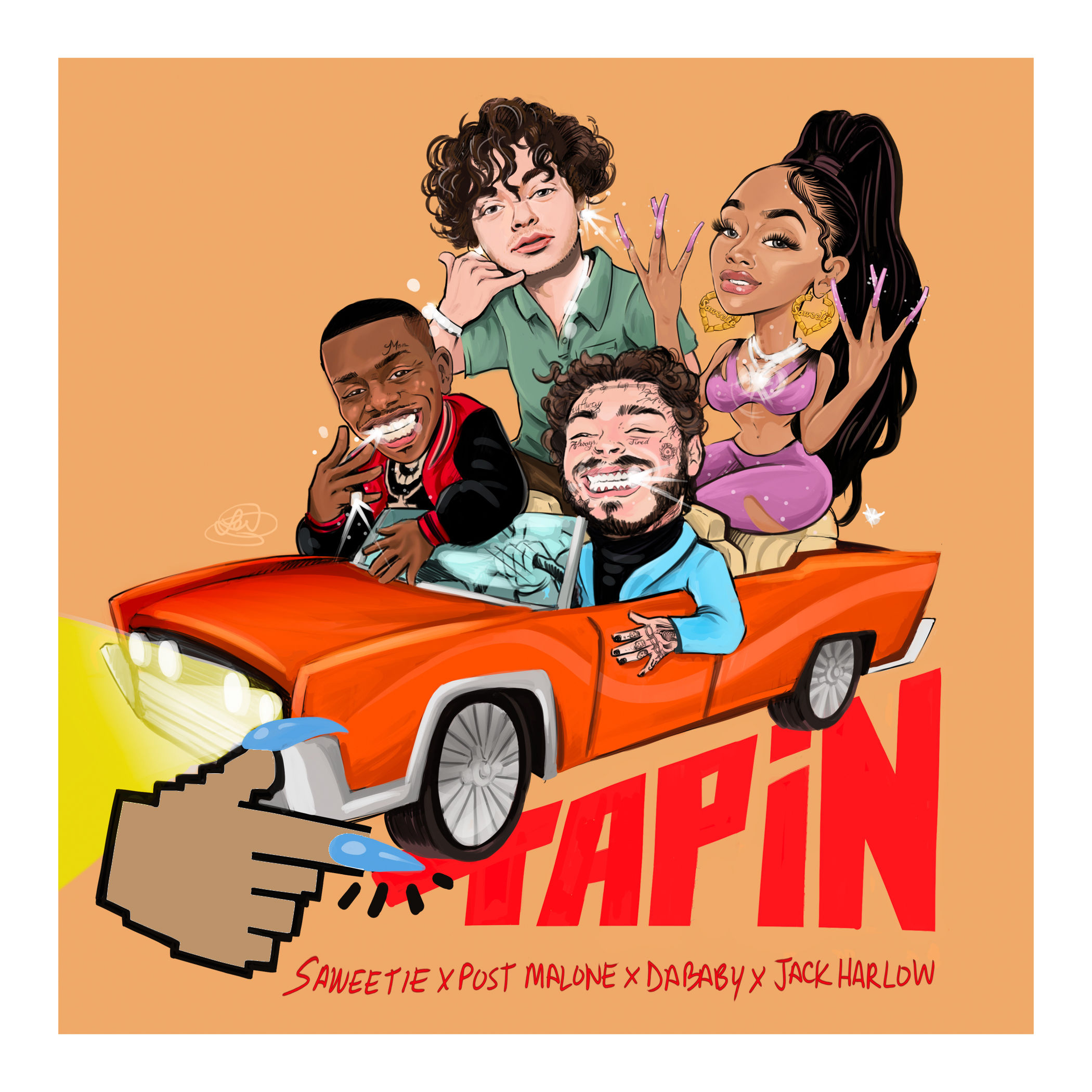 Post Malone – Tap In (feat. Post Malone, DaBaby ＆ Jack Harlow)【44.1kHz／24bit】英国区-OppsUpro音乐帝国