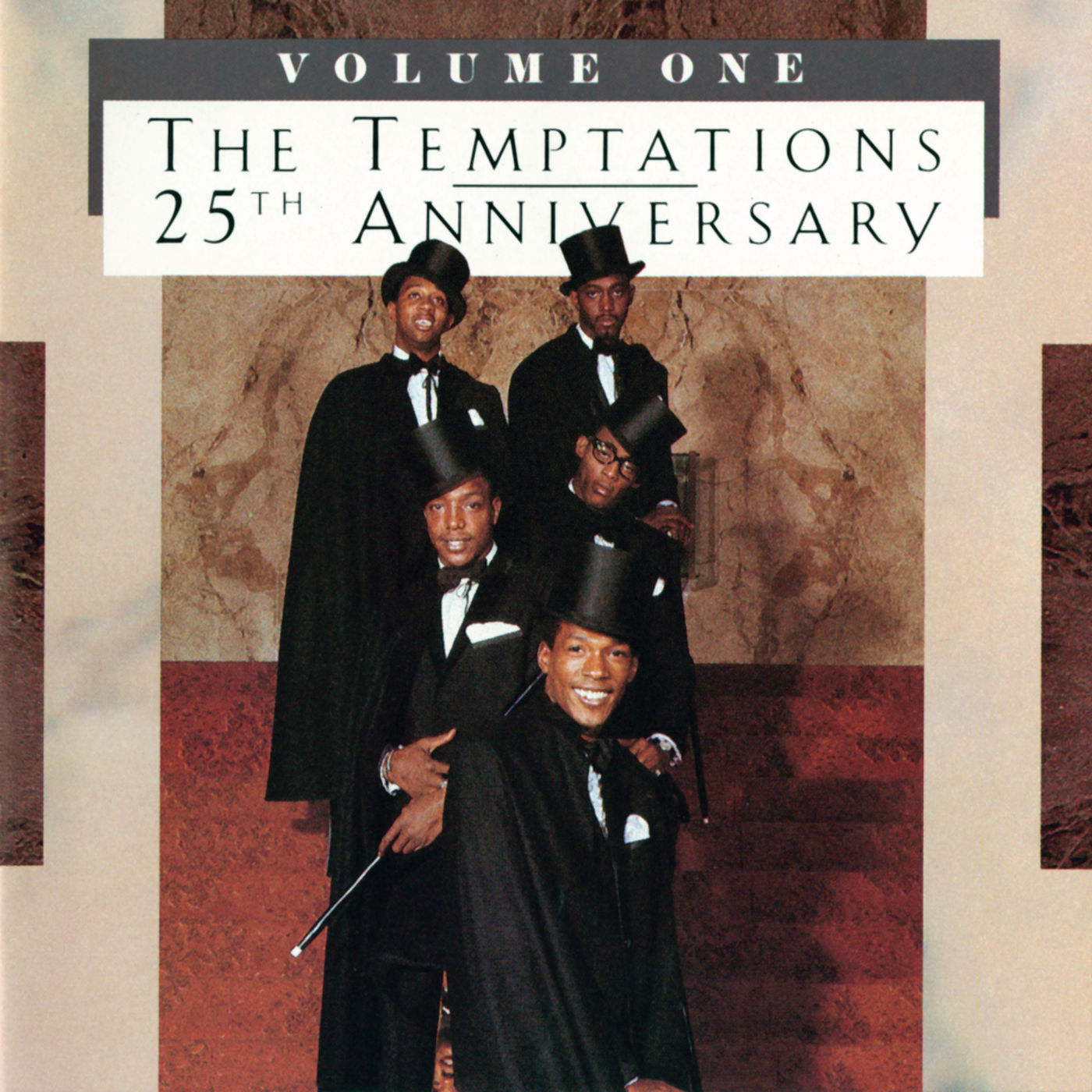 The Temptations – 25th Anniversary (Vol. 1)【44.1kHz／16bit】法国区-OppsUpro音乐帝国