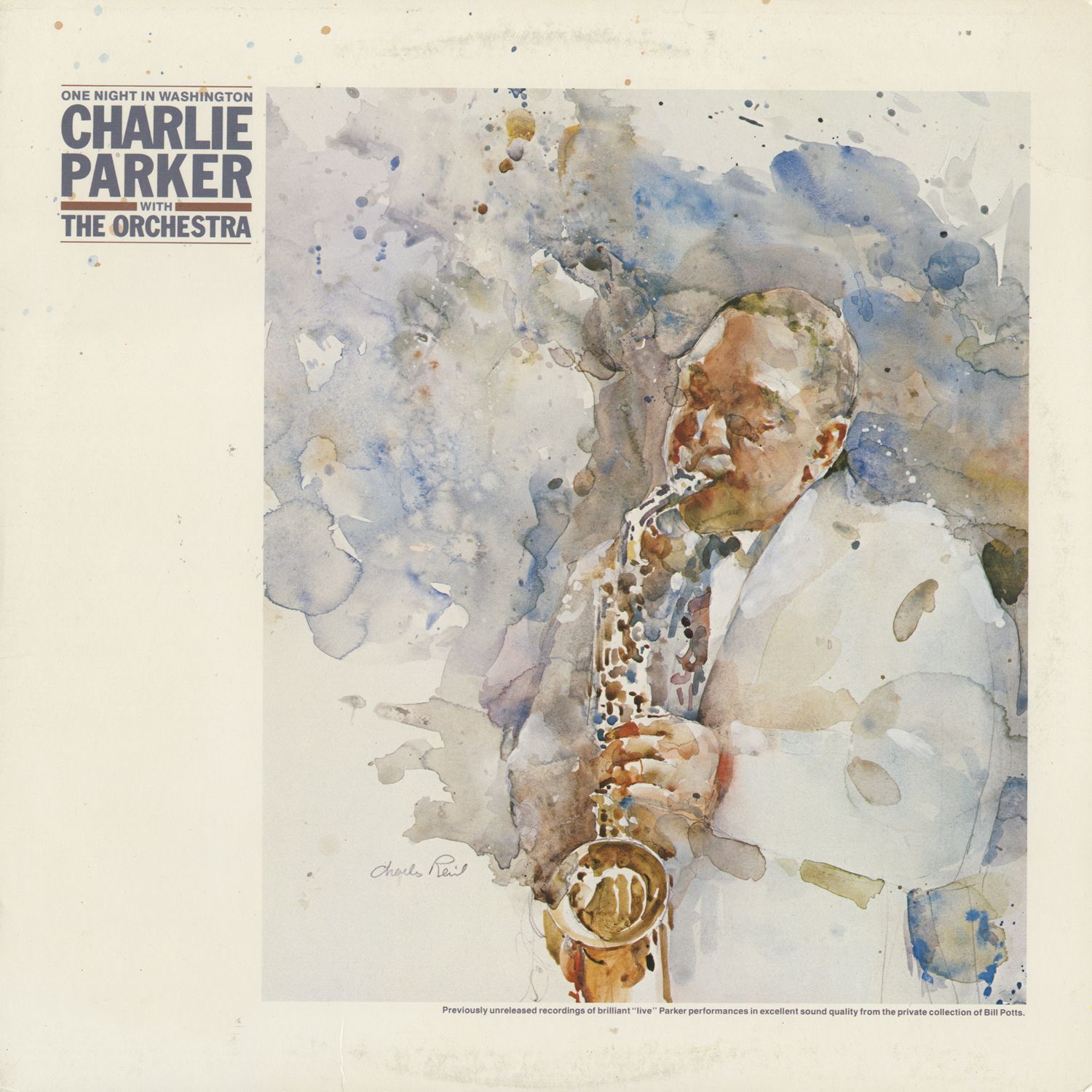 Charlie Parker – One Night In Washington【44.1kHz／16bit】英国区-OppsUpro音乐帝国