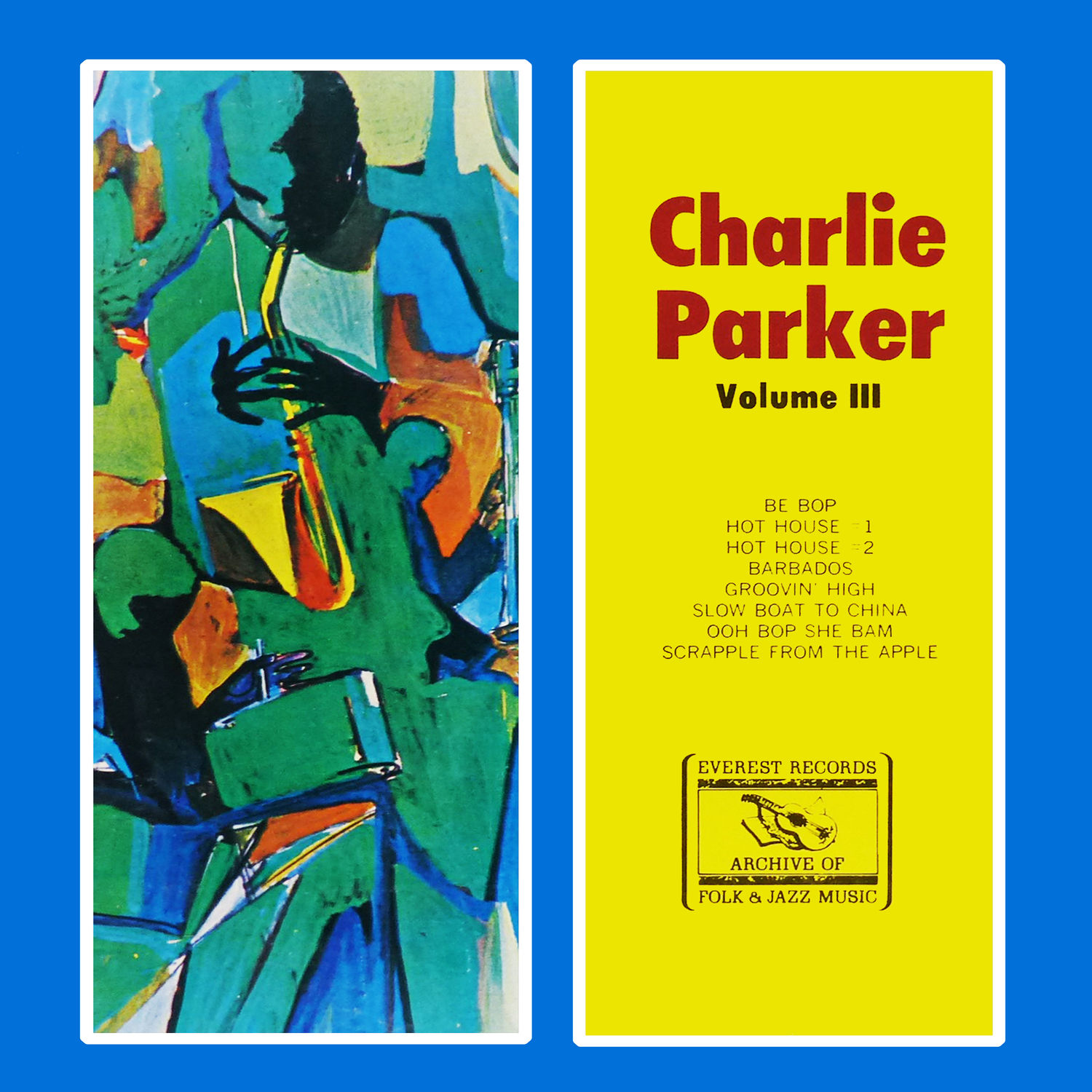 Charlie Parker – Volume III【96kHz／24bit】英国区-OppsUpro音乐帝国