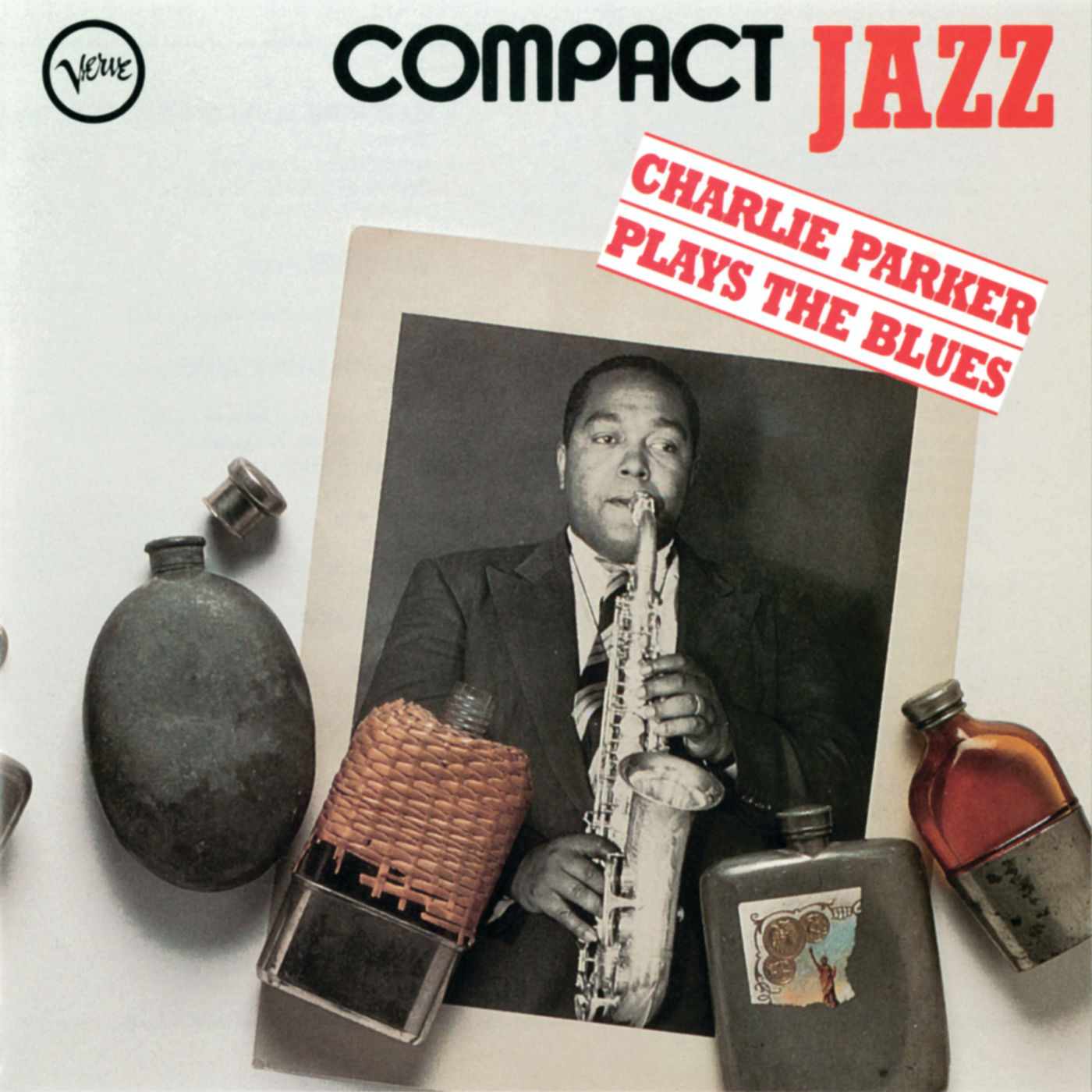 Charlie Parker – Compact Jazz： Charlie Parker Plays The Blues【44.1kHz／16bit】英国区-OppsUpro音乐帝国