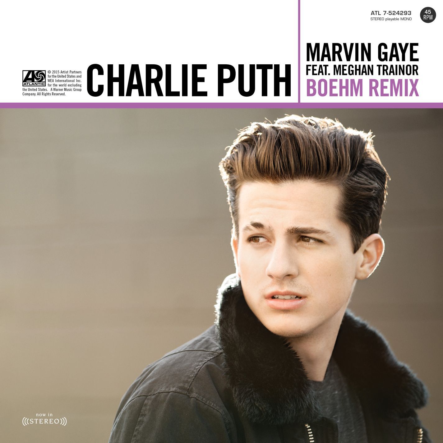 Charlie Puth – Marvin Gaye (feat. Meghan Trainor) (Boehm Remix)【44.1kHz／16bit】西班牙区-OppsUpro音乐帝国