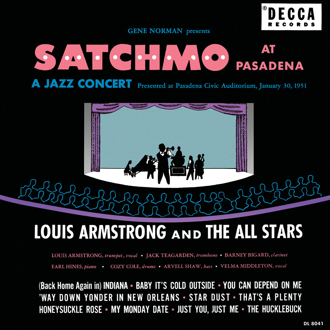 Louis Armstrong – Satchmo At Pasadena【44.1kHz／16bit】英国区-OppsUpro音乐帝国