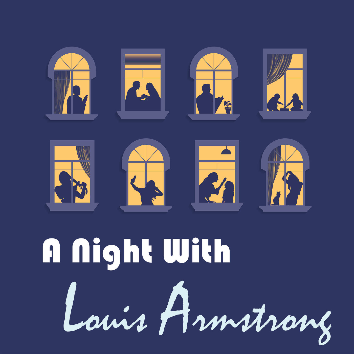 Louis Armstrong – A Night With Louis Armstrong【44.1kHz／16bit】英国区-OppsUpro音乐帝国