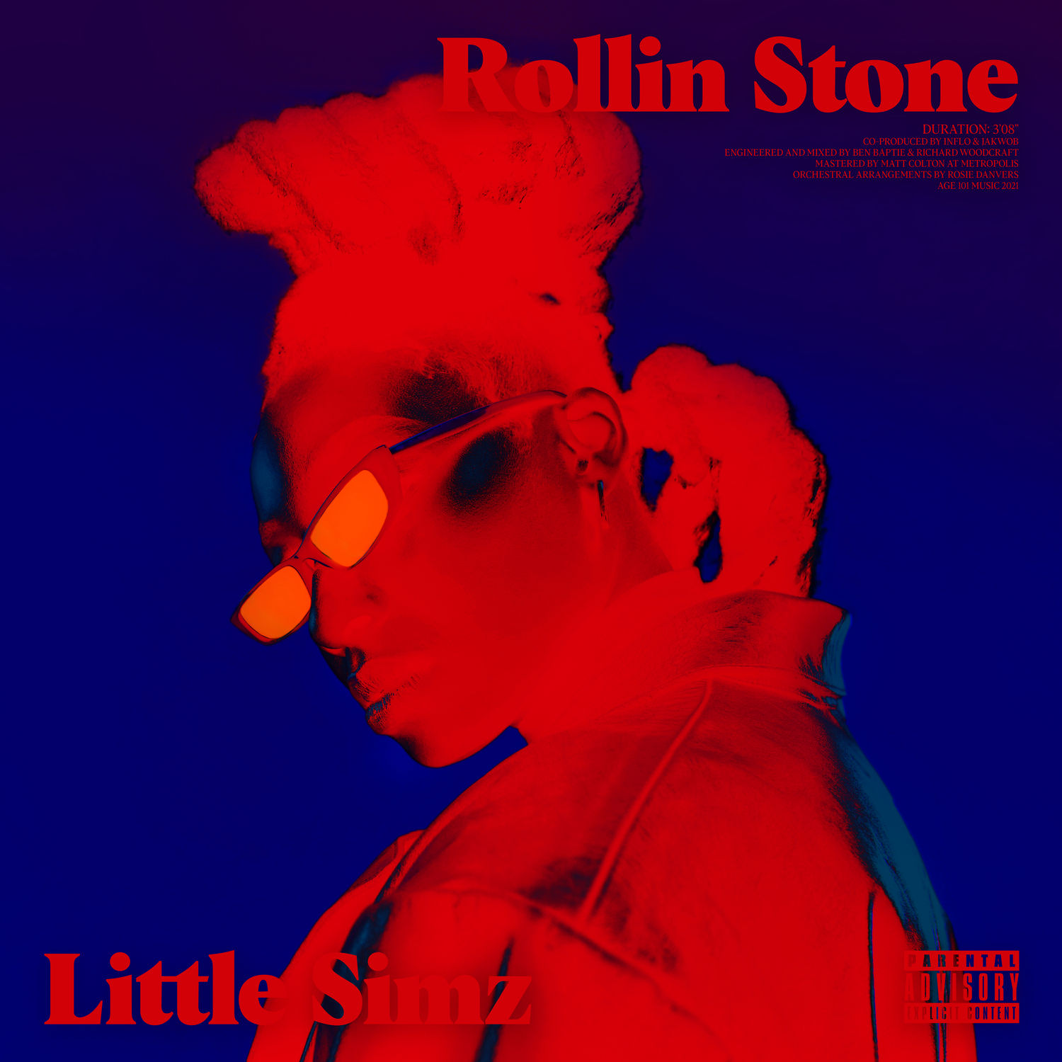 Little Simz – Rollin StoneⒺ【44.1kHz／24bit】法国区-OppsUpro音乐帝国