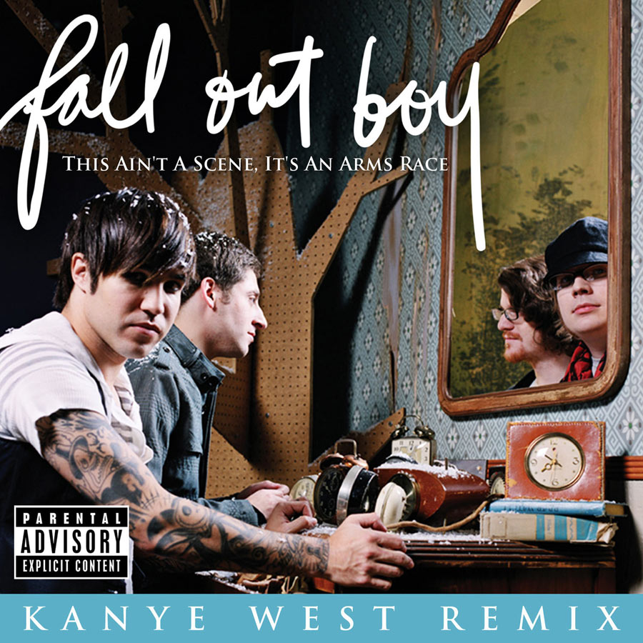 Fall Out Boy – This Ain＇t A Scene, It＇s An Arms Race (Kanye West Remix (Explicit Main Verson))Ⓔ【44.1kHz／16bit】英国区-OppsUpro音乐帝国