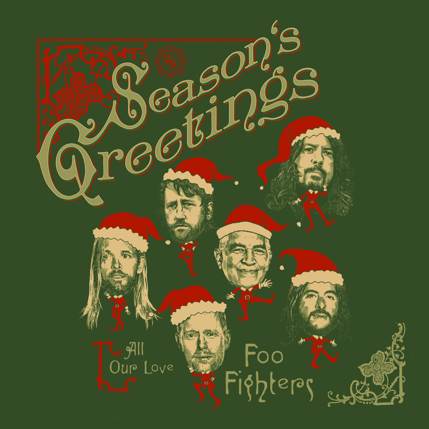 Foo Fighters – Run Rudolph Run【44.1kHz／16bit】法国区-OppsUpro音乐帝国