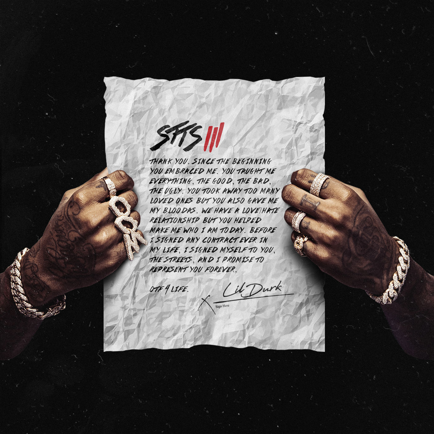 Lil Durk – Signed To The Streets 3【44.1kHz／16bit】美国区-OppsUpro音乐帝国