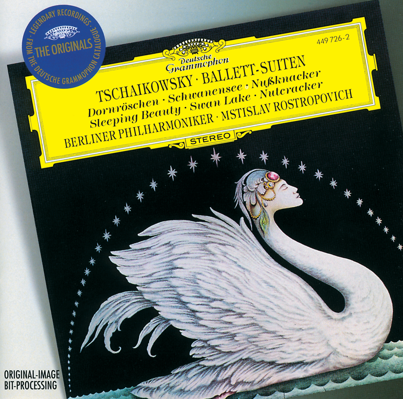 Berlin Philharmonic Orchestra, Mstislav Rostropovich – Tchaikovsky：Ballet Suites【44.1kHz／16bit】-OppsUpro音乐帝国