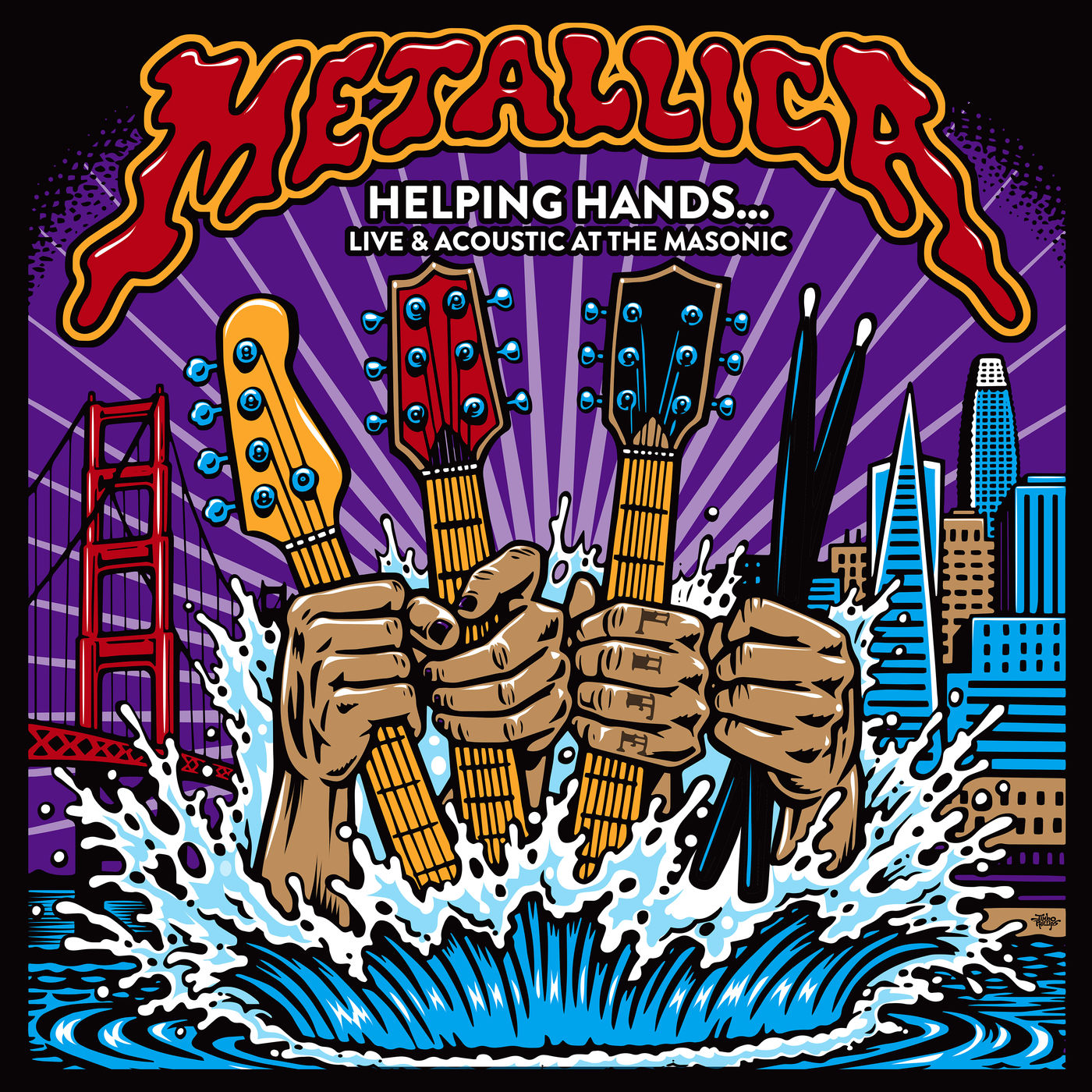 Metallica – Helping Hands…Live ＆ Acoustic At The Masonic (Live At The Masonic, San Francisco, CA – November 3rd, 2018)Ⓔ【44.1kHz／16bit】意大利区-OppsUpro音乐帝国