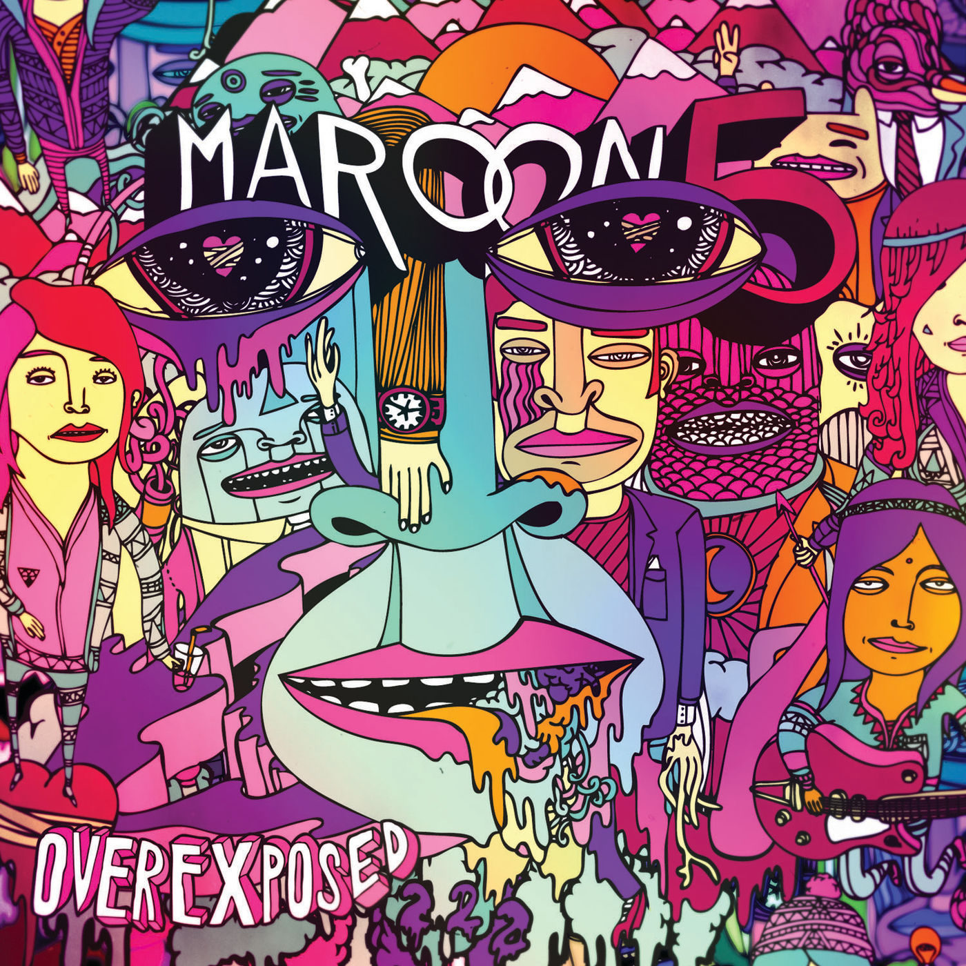 Maroon 5 – Overexposed (Deluxe)【44.1kHz／16bit】法国区-OppsUpro音乐帝国