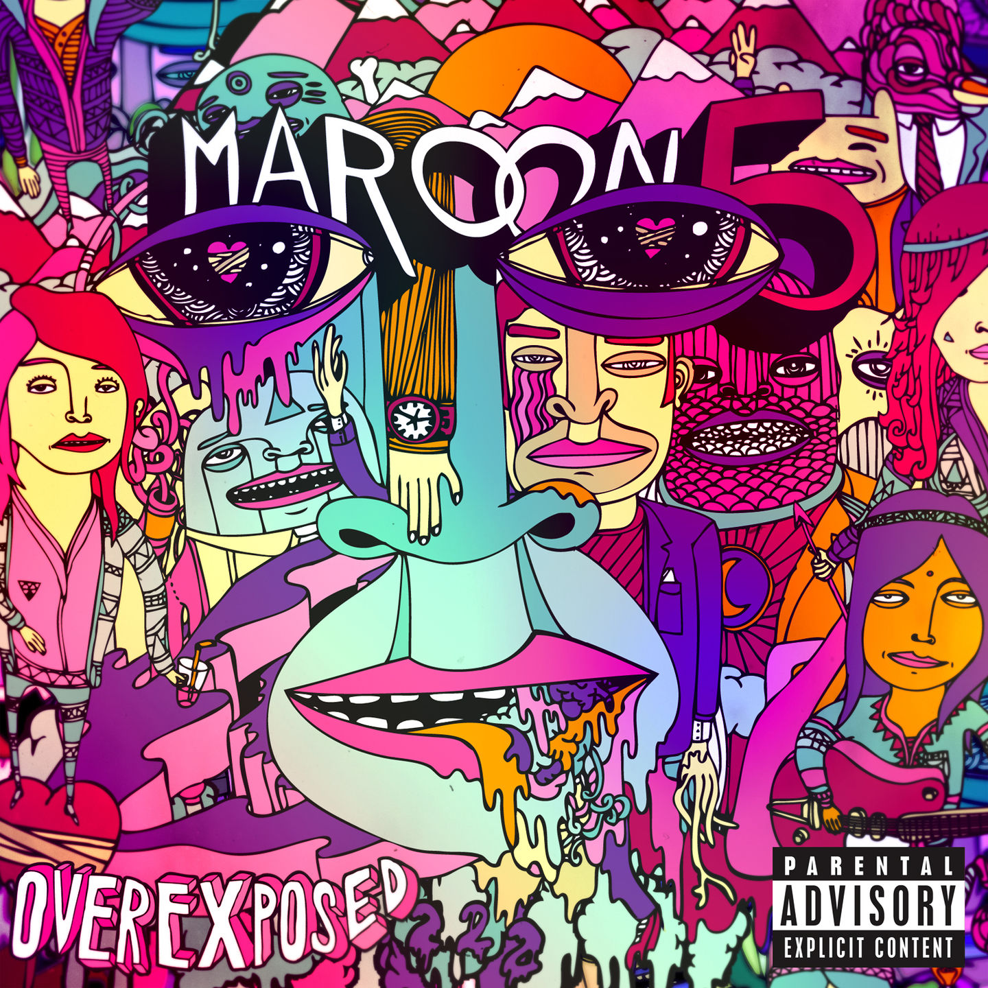 Maroon 5 – Overexposed (Deluxe)Ⓔ【44.1kHz／16bit】法国区-OppsUpro音乐帝国