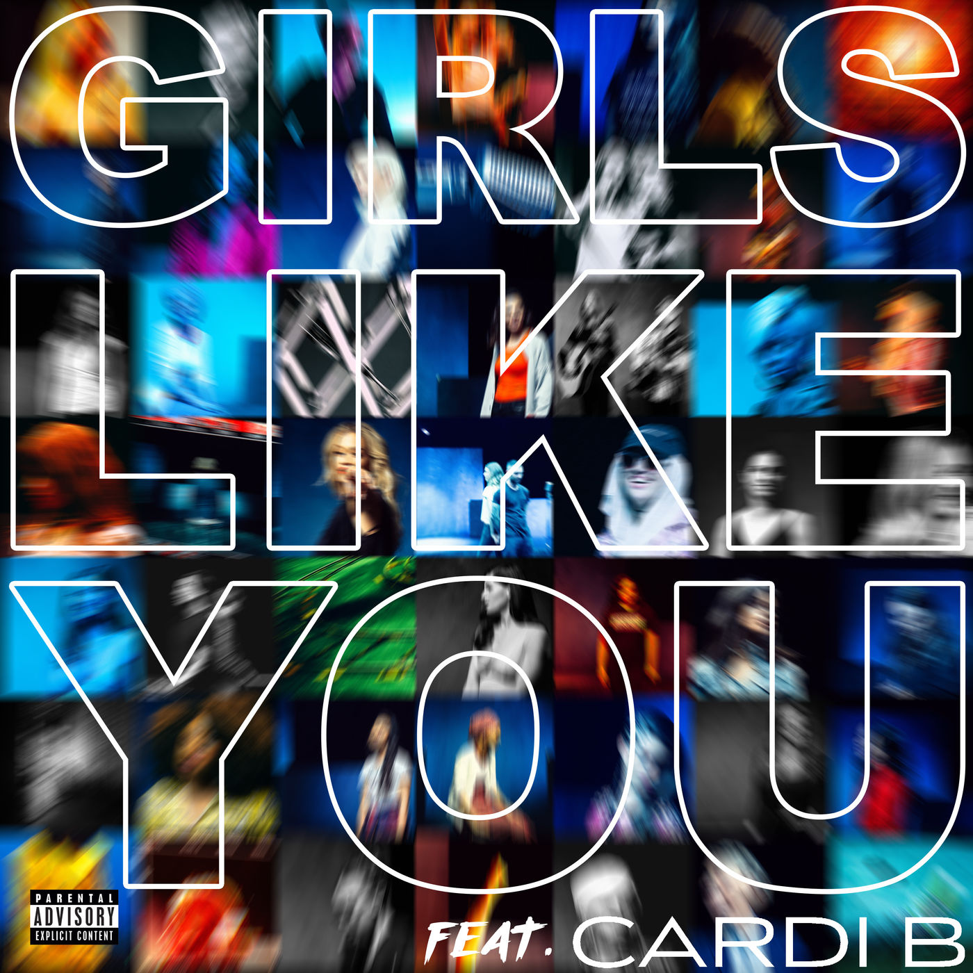 Maroon 5 – Girls Like You (Cardi B Version)Ⓔ【44.1kHz／16bit】法国区-OppsUpro音乐帝国