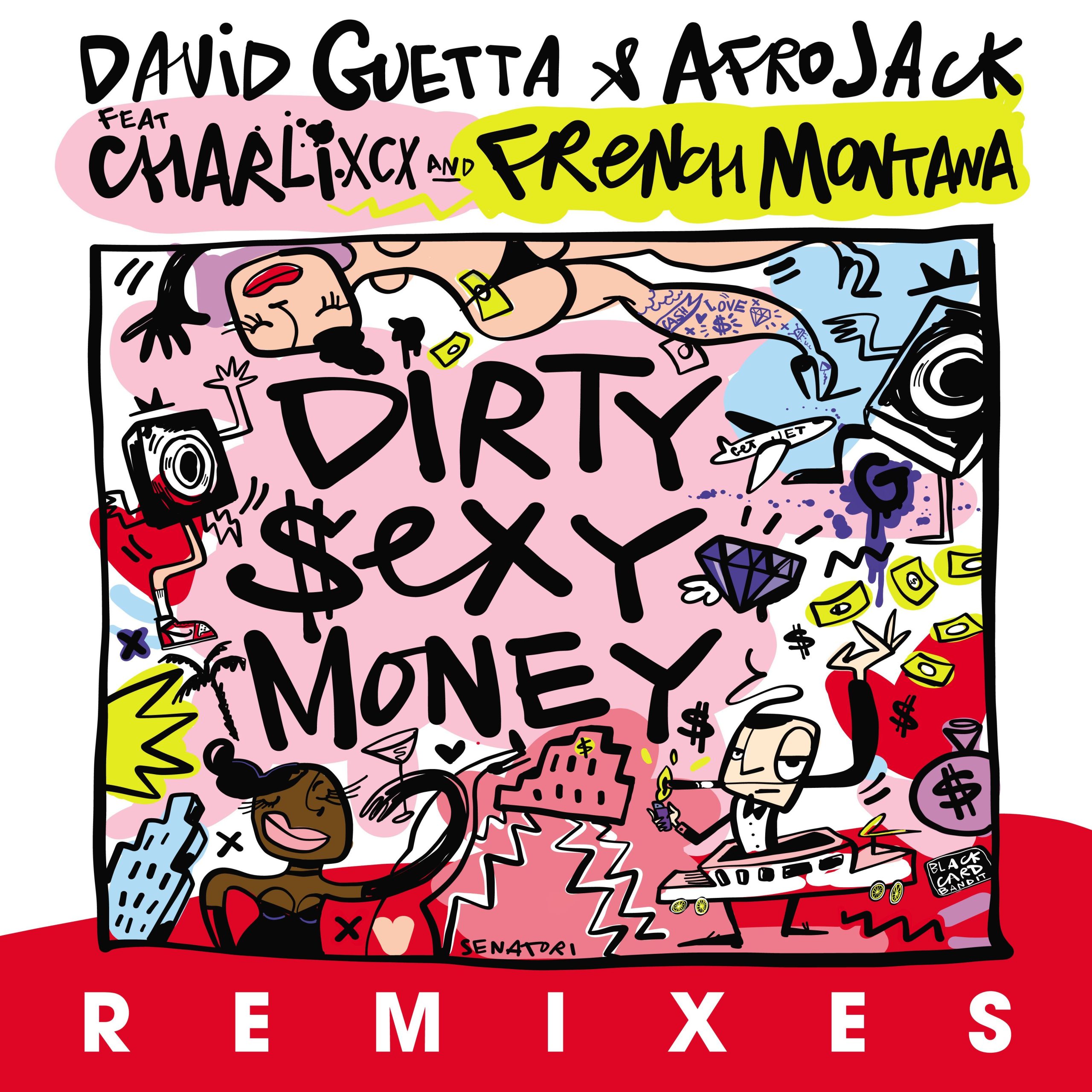 David Guetta – Dirty Sexy Money (feat. Charli XCX ＆ French Montana) (Remixes)Ⓔ【44.1kHz／16bit】德国区-OppsUpro音乐帝国