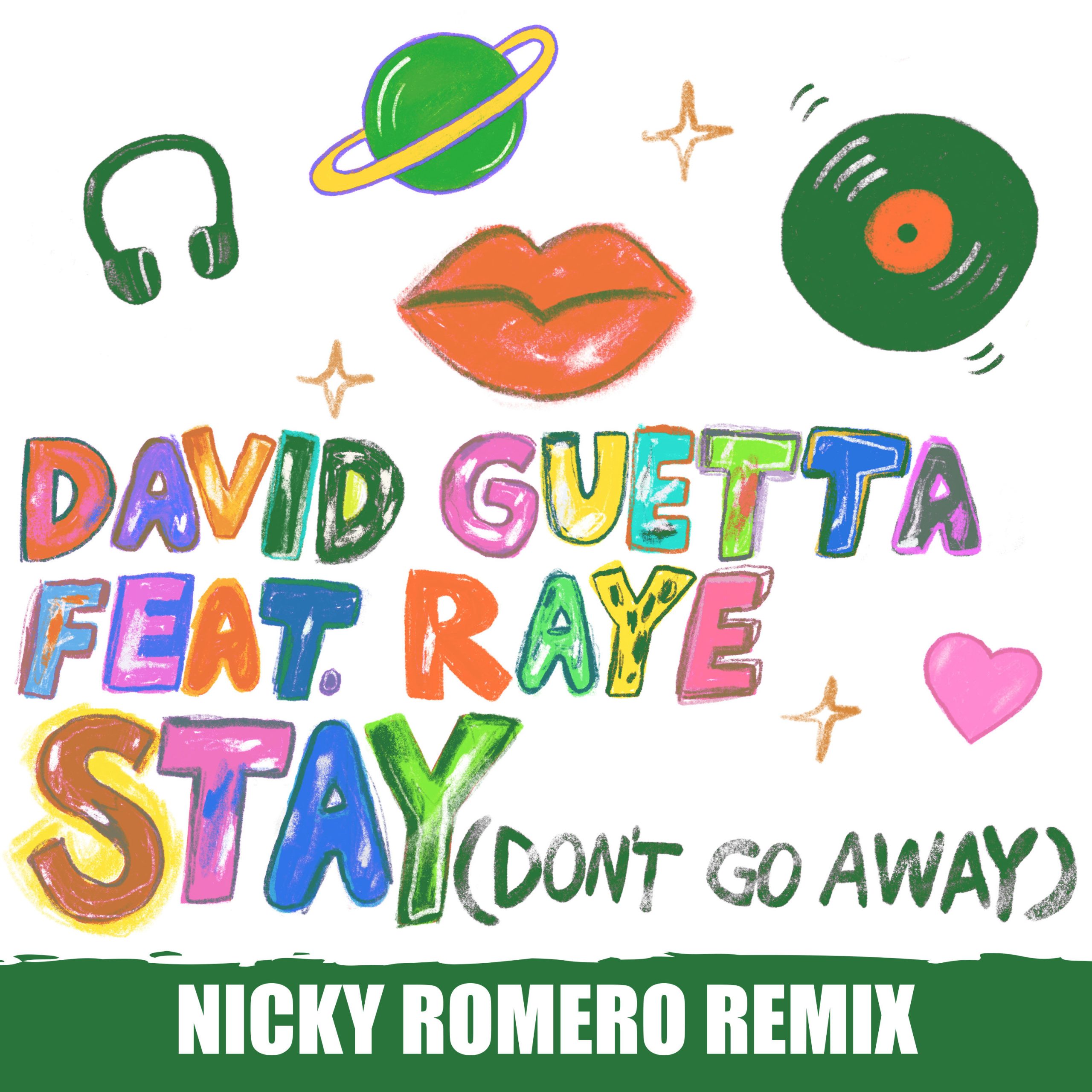 David Guetta – Stay (Don＇t Go Away) [feat. Raye] (Nicky Romero Remix)【44.1kHz／24bit】德国区-OppsUpro音乐帝国