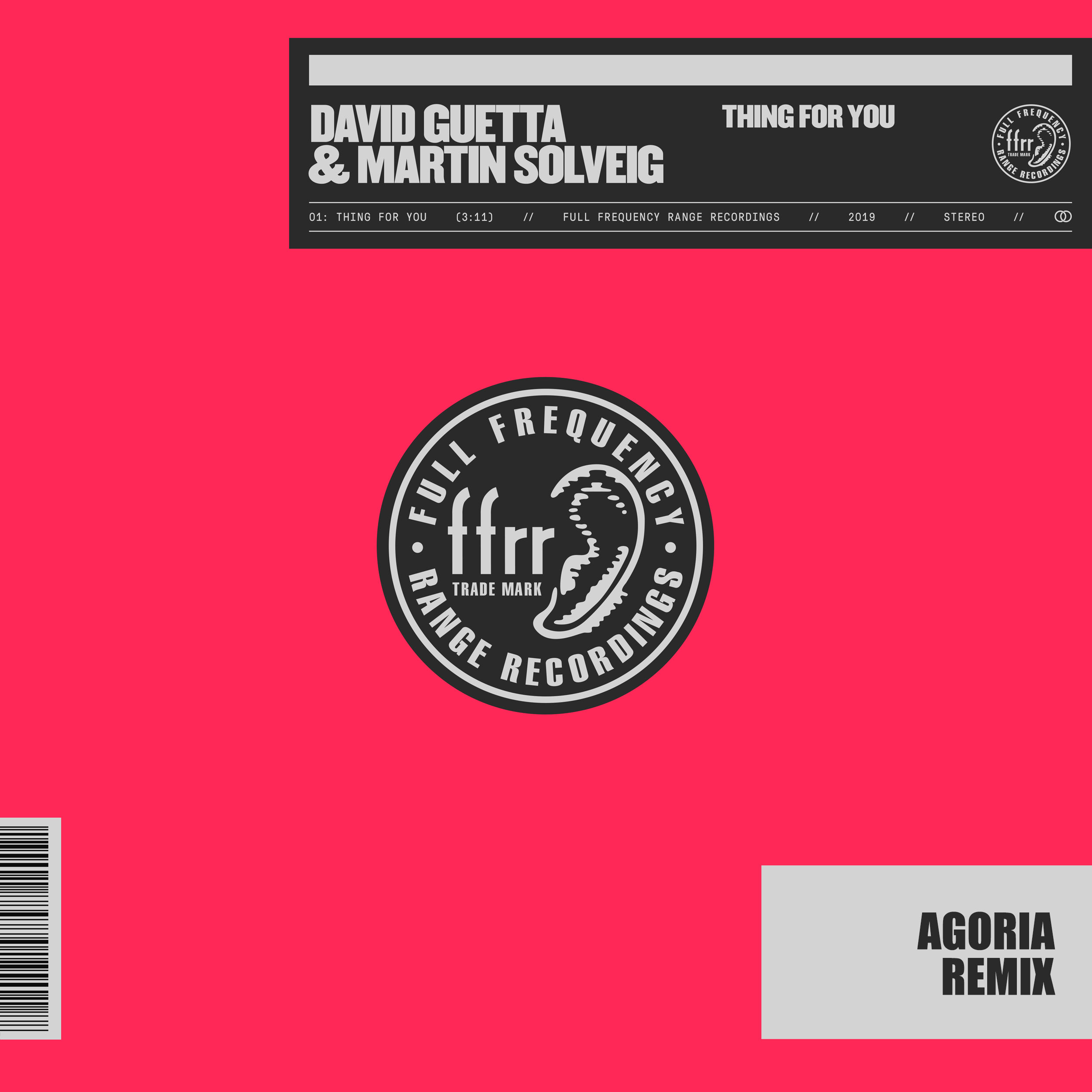 David Guetta – Thing For You (Agoria Remix)Ⓔ【44.1kHz／24bit】德国区-OppsUpro音乐帝国